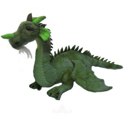 Мягкая игрушка Скандинавский Дракон зеленый 35 см Best Tide