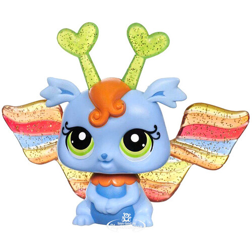 Зверюшка-фея со светящимися крыльями голубая Littlest Pet Shop Hasbro