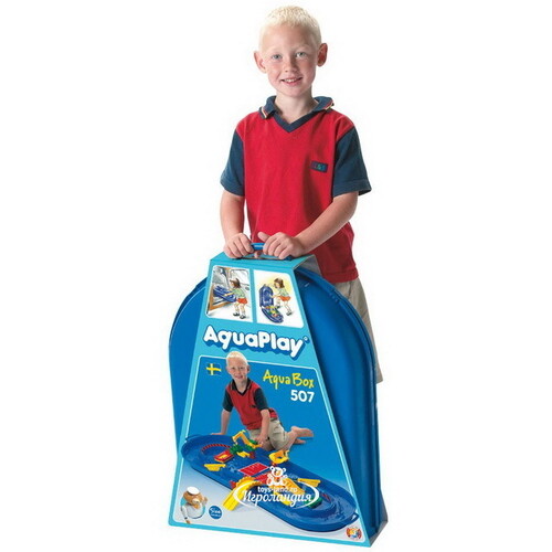 Комплекс для игр с водой "AquaBox" в чемоданчике, 144*50 см AquaPlay