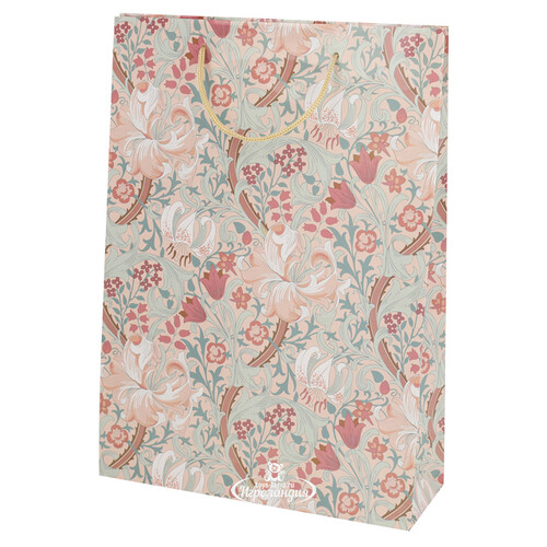 Подарочный пакет Версальские Сады 23*18 см, розовый Koopman