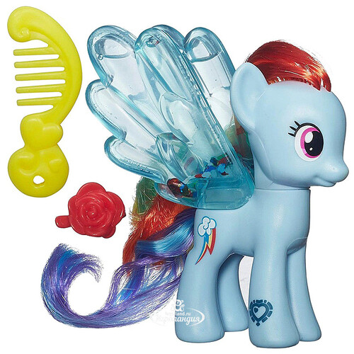 Пони с блестящими крыльями - Радуга Дэш 8 см My Little Pony Hasbro