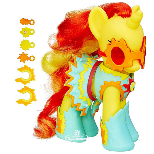 Пони-модница Сансет Шиммер с аксессуарами 15 см (My Little Pony) Hasbro