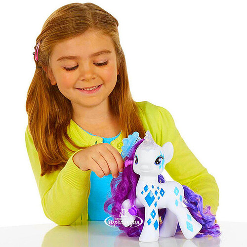 Пони-модница Сверкающая Рарити с аксессуарами 15 см (My Little Pony) Hasbro