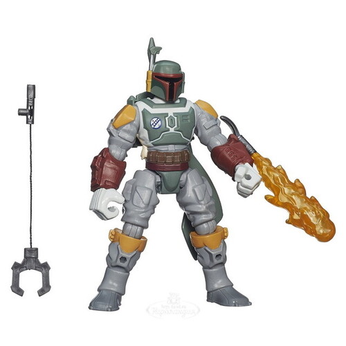 Игровой набор Делюкс Звездные войны - Боба Фетт с оружием 15 см Hasbro