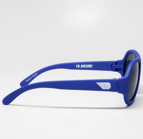 Детские солнцезащитные очки Babiators Original Aviator. Ангел, 3-5 лет, синий Babiators