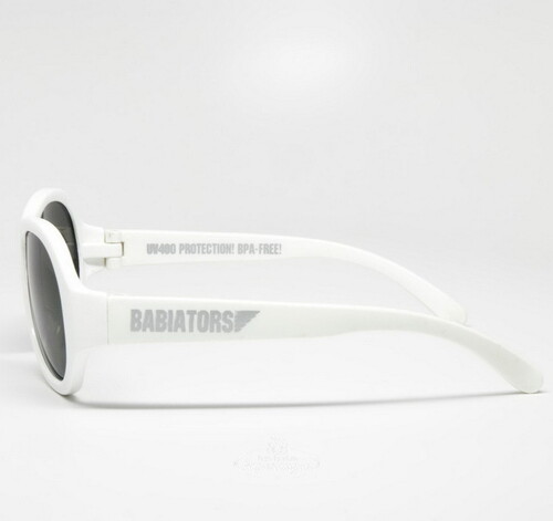 Детские солнцезащитные очки Babiators Original Aviator. Шалун, 0-2 лет, белый Babiators