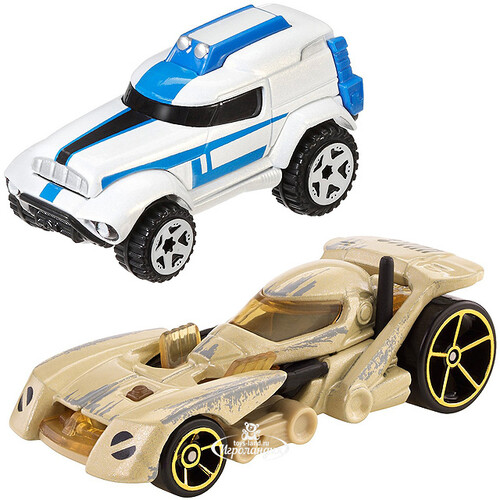 Набор машинок Звездные войны: Штурмовик и Дроид 1:64 (Hot Wheels) Mattel