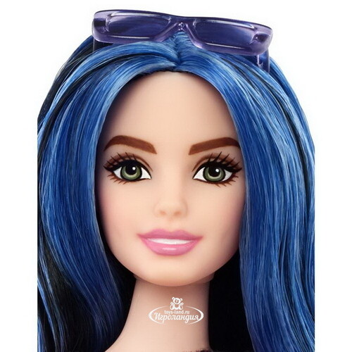 Кукла Барби Игра с Модой - Пышная с синими волосами 29 см Mattel
