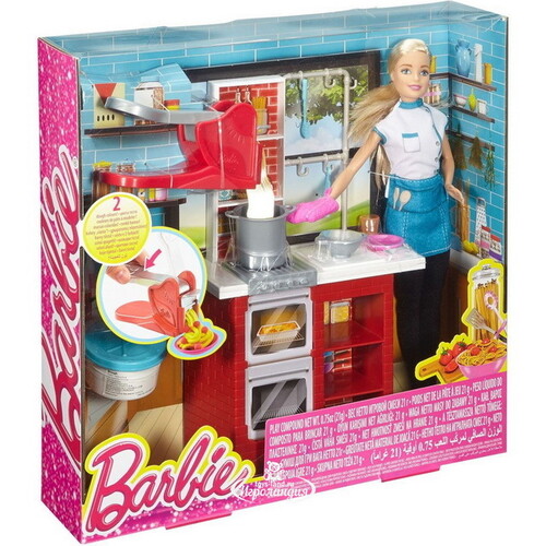 Игровой набор Барби - Шеф итальянской кухни Mattel