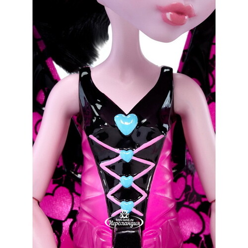 Кукла Дракулаура в наряде-трансформере Летучая мышь 26 см (Monster High) Mattel