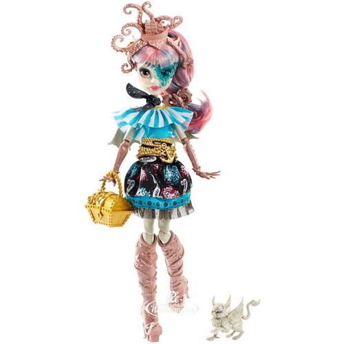 Кукла Рошель Гойл с питомцем Пиратская авантюра - Кораблекрушение 26 см (Monster High) Mattel