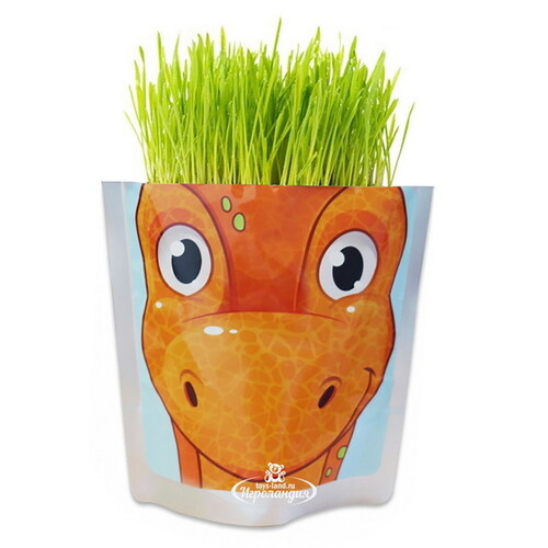 Набор для выращивания Динозаврик Стеги, детская серия Happy Plant
