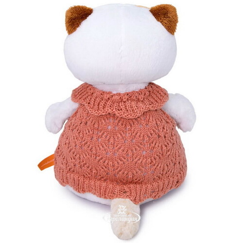 Мягкая игрушка Кошечка Лили в вязаном платье 24 см Budi Basa