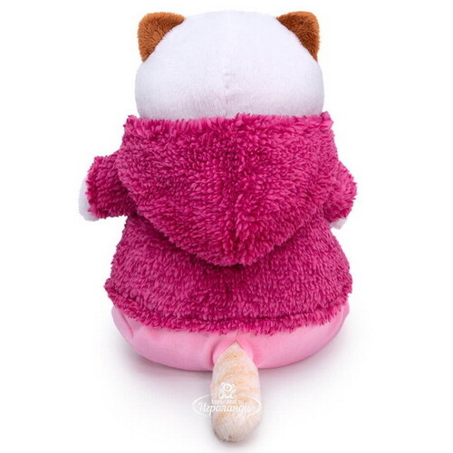 Мягкая игрушка Кошечка Лили в теплом костюме с сердечком 27 см Budi Basa