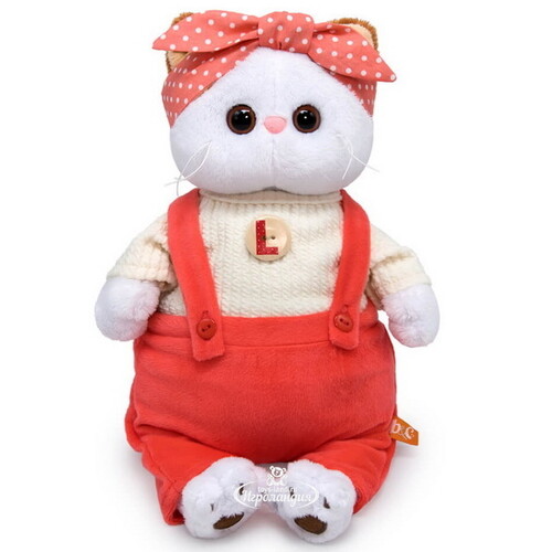 Мягкая игрушка Кошечка Лили в трикотажном костюме 24 см Budi Basa