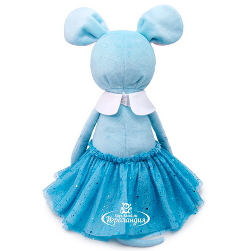 Мягкая игрушка Крыса - Балерина в голубом Лилу 31 см Budi Basa