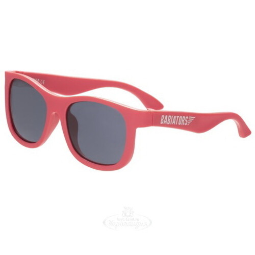 Детские солнцезащитные очки Babiators Original Navigator Красный качает, 0-2 лет Babiators