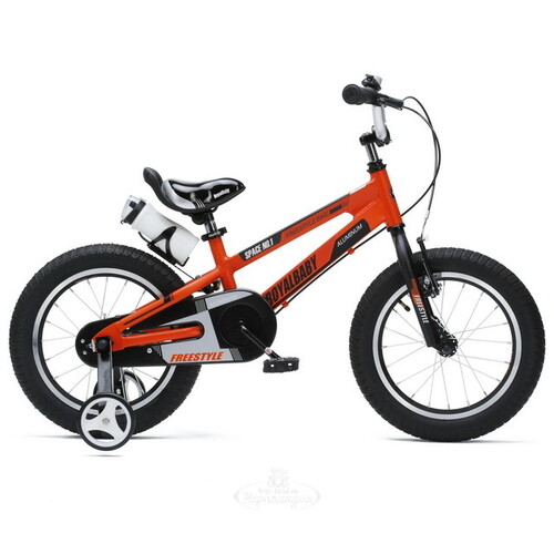 Двухколесный велосипед Royal Baby Freestyle Space 18" оранжевый Royal Baby