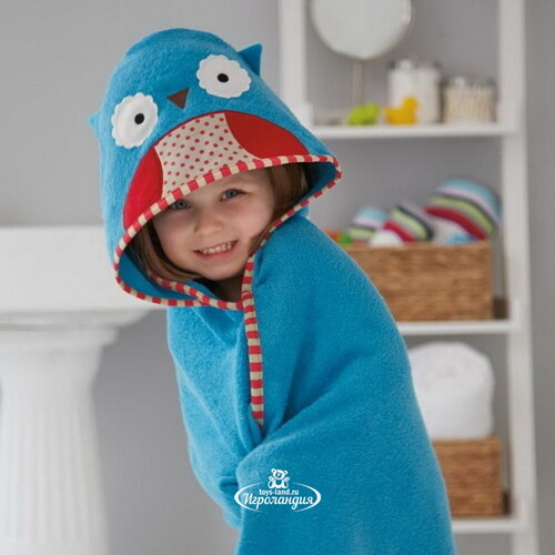 Детское полотенце с капюшоном Сова Отис 85*85 см Skip Hop