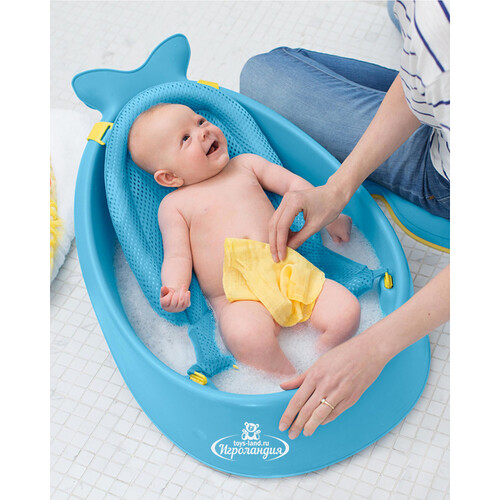 Детская ванна Китенок 70*48 см с 3 уровнями регулировки Skip Hop
