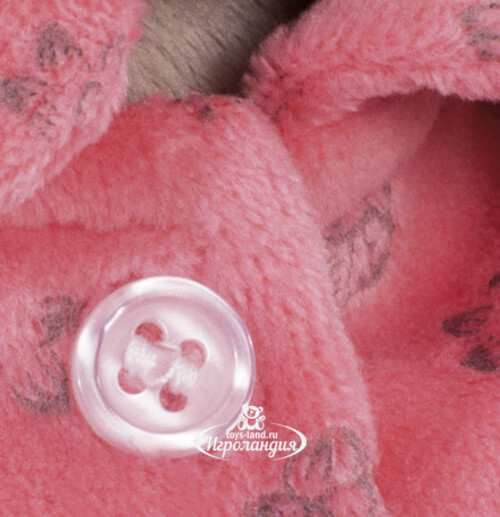 Мягкая игрушка Зайка Ми в розовой пижаме 23 см коллекция Город Budi Basa