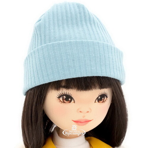 Мягкая кукла Sweet Sisters: Lilu в парке горчичного цвета 32 см, коллекция Европейская зима Orange Toys