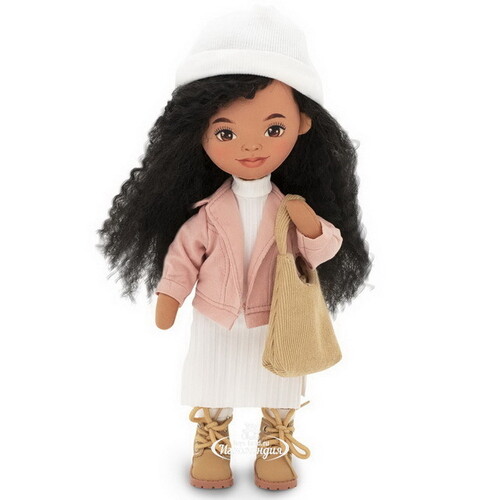 Мягкая кукла Sweet Sisters: Tina в розовом жилете 32 см, коллекция Весна Orange Toys