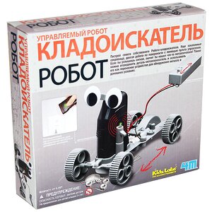 Научный набор Управляемый робот-кладоискатель 4M фото 1