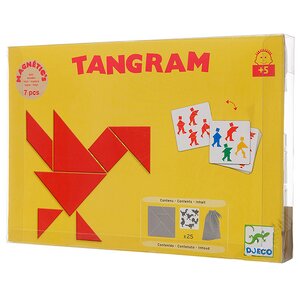 Логическая игра Магнитный Танграм, дерево Djeco фото 3