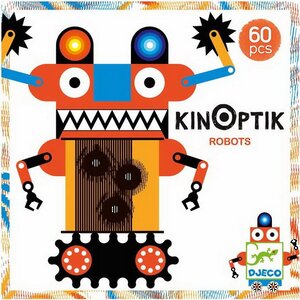 Магнитный пазл-игра Kinoptik Робот, 60 элементов Djeco фото 1