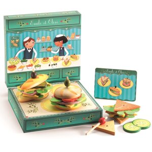 Игровой набор Готовим сэндвичи от Эмиля и Олив Djeco фото 1