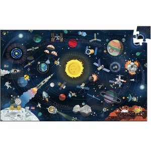 Пазл-игра на наблюдательность Пазл Космос, 200 элементов Djeco фото 1