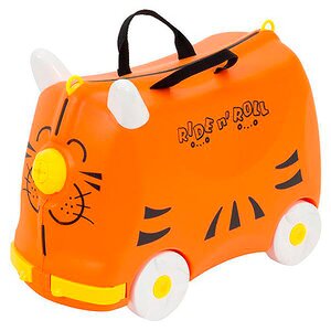 Детский чемодан на колесиках "Тигр" Ride n Roll фото 1