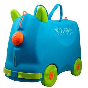 Детский чемодан на колесиках "Собачка" Ride n roll фото 2