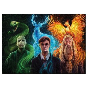 Деревянный пазл Гарри Поттер: Три волшебника 35*25 см, 200 элементов