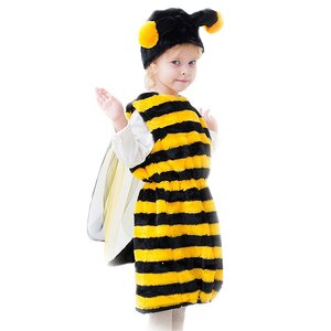 Карнавальный костюм Пчелка, рост 104-116 см Бока С фото 1