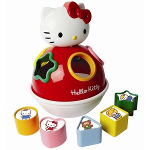 Сортер-неваляшка "Hello Kitty", 24 см, звук Unimax фото 1