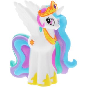Светящаяся игрушка для ванной Принцесса Селестия со звуком, пластизоль, My Little Pony, уцененная Затейники фото 1