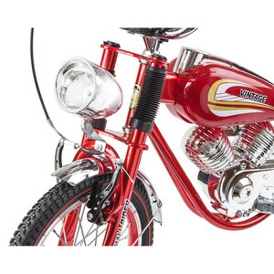 Коллекционный велосипед-мотоцикл Small Rider Motobike Vintage, колеса 16", красный Small Rider фото 2