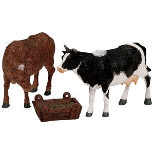 Набор фигурок Корова и бычок 6 см Lemax фото 1