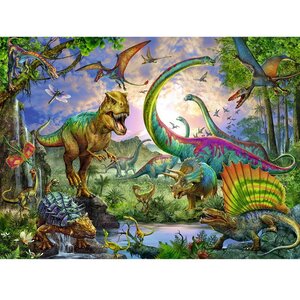 Пазл Мир динозавров, 200 элементов XXL Ravensburger фото 1