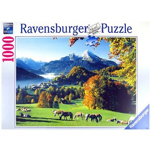 Пазл "Горная Долина Watzmann, Германия",1000 элементов, 50х70 см Ravensburger фото 2