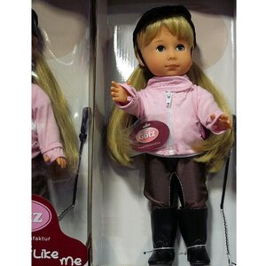 Кукла Миа наездница 27 см, закрывает глаза Gotz фото 3