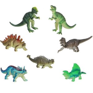 Набор фигурок Ребятам о зверятах: Динозавры 7 шт Bondibon фото 1