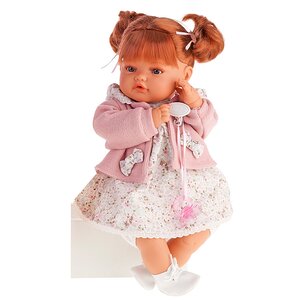 Кукла Каталина в розовом 42 см плачущая Antonio Juan Munecas фото 1