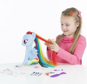 Модель для причесок "My Little Pony - Радуга Дэш с аксессуарами Smart фото 4