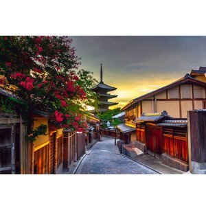 Пазл Пагода Ясака - Киото, Япония, 1000 элементов Educa фото 1