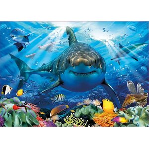 Пазл Большая белая акула, 500 элементов Educa фото 1