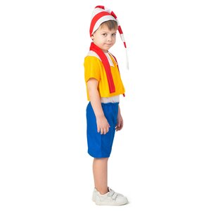 Карнавальный костюм Буратино, рост 104-116 см Бока С фото 4