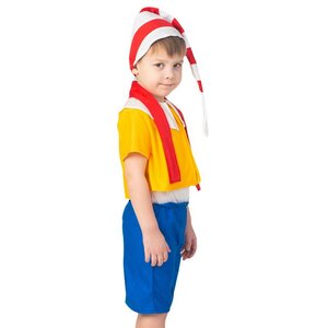 Карнавальный костюм Буратино, рост 104-116 см Бока С фото 1